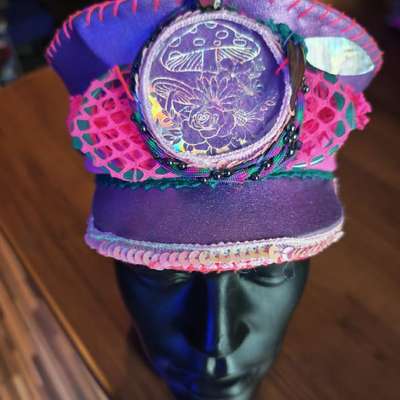 Фуражка сиреневая